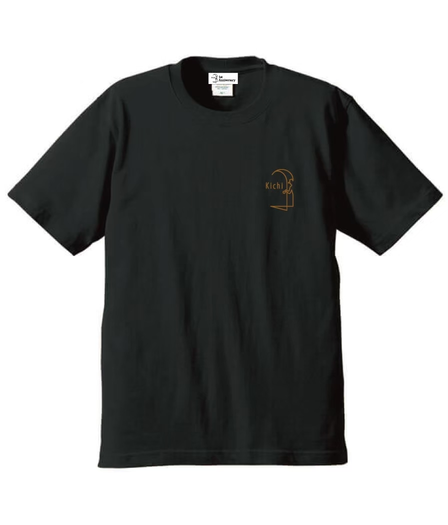Kichi　オリジナルTシャツ　黒
